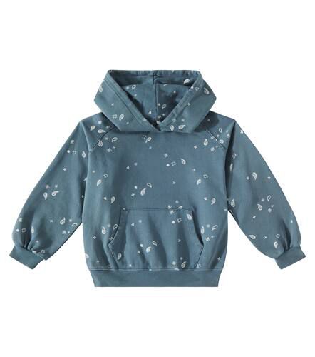 Paisley cotton jersey hoodie - Rylee + Cru - Modalova