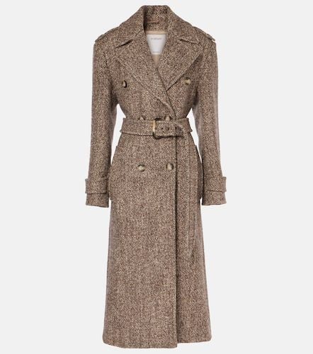 Denaro wool-blend tweed trench coat - Sportmax - Modalova