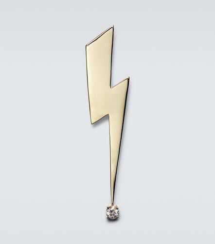 Spilla Lightning Bolt in 14kt con diamante - Sydney Evan - Modalova