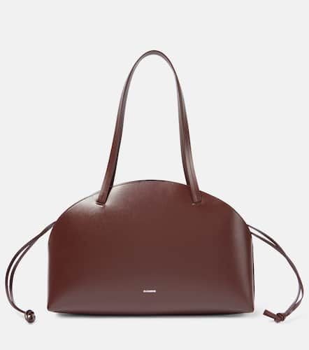 Curve Medium leather shoulder bag - Jil Sander - Modalova