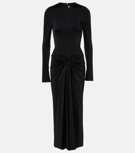 Gathered midi dress - Victoria Beckham - Modalova