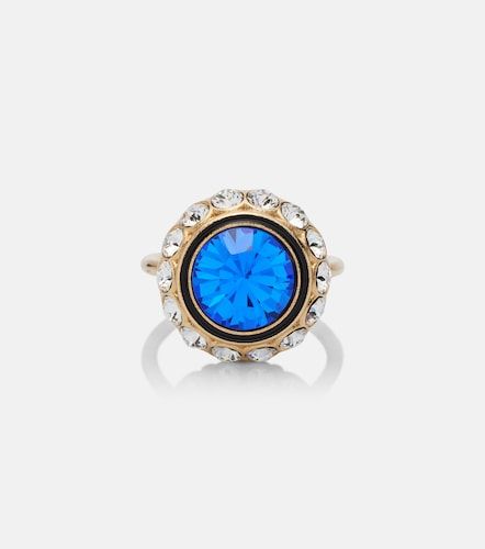 VLogo crystal-embellished ring - Valentino Garavani - Modalova