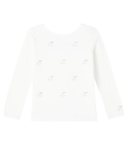 Camiseta Jibou de algodón adornada - Bonpoint - Modalova