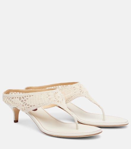 Sandali infradito in crochet - Magda Butrym - Modalova