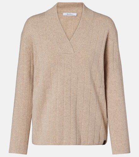 Pullover Arten in maglia di cashmere a coste - Max Mara - Modalova