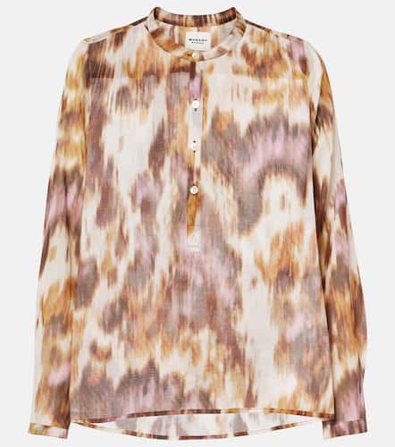 Maria printed cotton top - Marant Etoile - Modalova