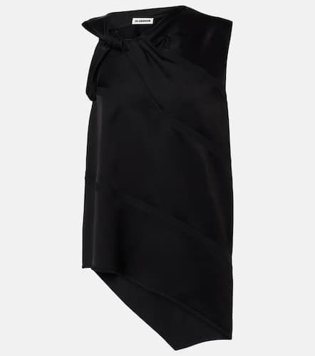 Jil Sander Asymmetric satin top - Jil Sander - Modalova