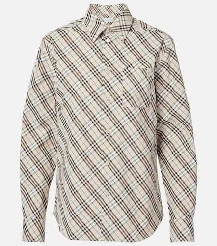 Check cotton shirt - Burberry - Modalova