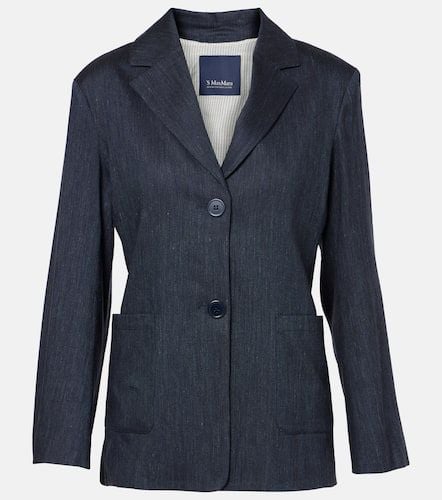 Derna linen-blend twill blazer - 'S Max Mara - Modalova