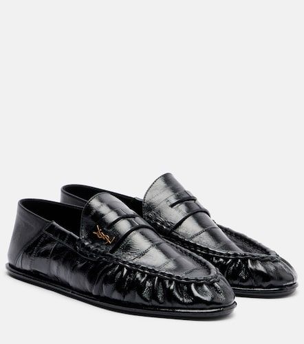Mocasines Pantent de piel de anguila - Saint Laurent - Modalova