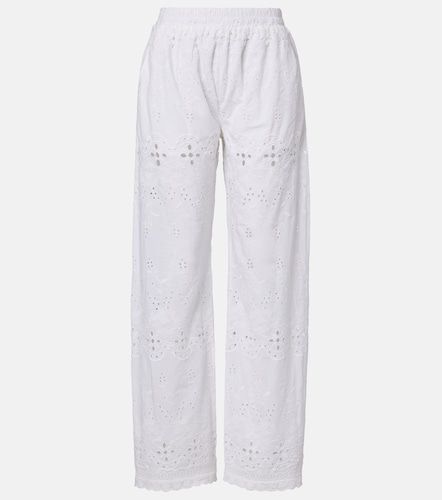 Pantaloni Lula in cotone a gamba larga - Melissa Odabash - Modalova