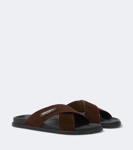 Dolce&Gabbana Sandali in suede - Dolce&Gabbana - Modalova
