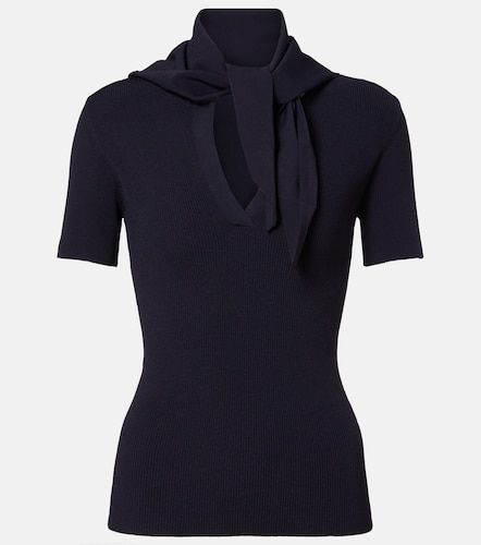 Max Mara Top in maglia con sciarpa - Max Mara - Modalova