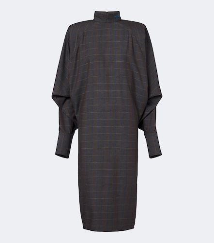 Mugler Abito midi a quadri - Mugler - Modalova