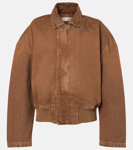 Chaqueta bomber Harlem de lona de algodón - SLVRLAKE - Modalova
