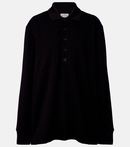 Courrèges Polopullover aus Baumwoll-Jersey - Courreges - Modalova