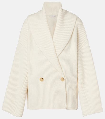 Vince Ribbed-knit wool-blend jacket - Vince - Modalova