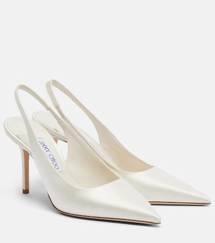 Love satin slingback pumps - Jimmy Choo - Modalova