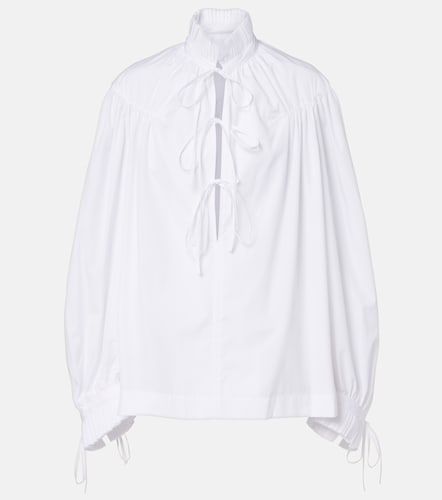 Ruffled cotton blouse - Dries Van Noten - Modalova