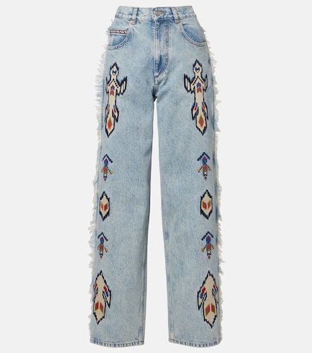Bestickte Straight Jeans Maella - Marant Etoile - Modalova