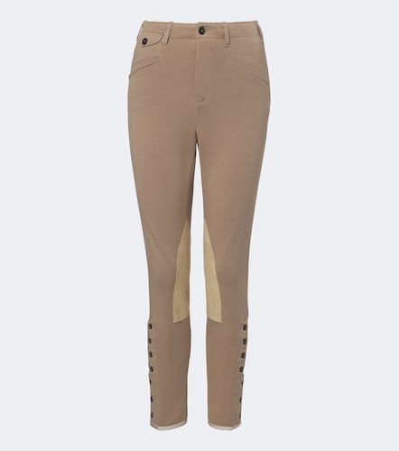 Eleventy Suede trimmed capris - Eleventy - Modalova