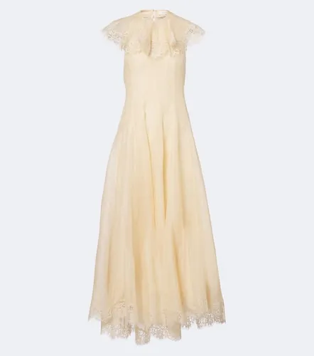 Vestido de cóctel Ascent Flutter de lino y seda - Zimmermann - Modalova