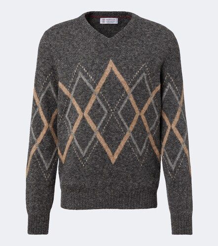 Pullover in misto lana, alpaca e cashmere - Brunello Cucinelli - Modalova