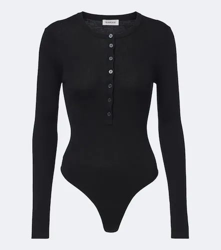 Susanne ribbed silk and cashmere bodysuit - Simkhai - Modalova
