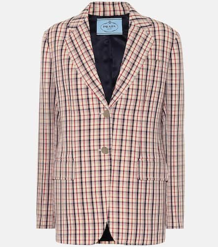 Prada Blazer aus Schurwolle - Prada - Modalova