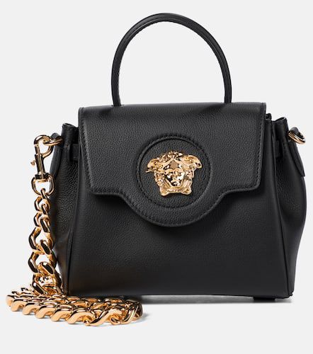 La Medusa Small leather tote bag - Versace - Modalova