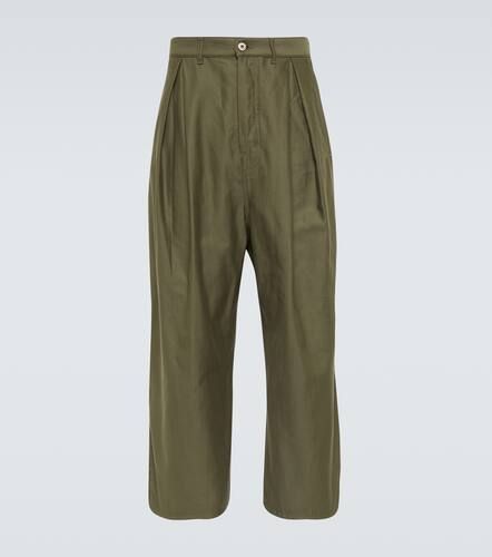 Loewe Pleated cotton pants - Loewe - Modalova