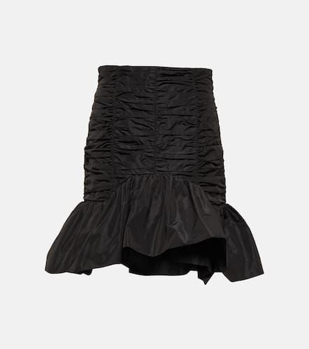 Patou Ruched faille miniskirt - Patou - Modalova