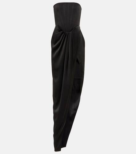 Ledger strapless satin gown - Alex Perry - Modalova