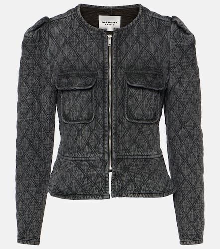 Deliona quilted denim jacket - Marant Etoile - Modalova