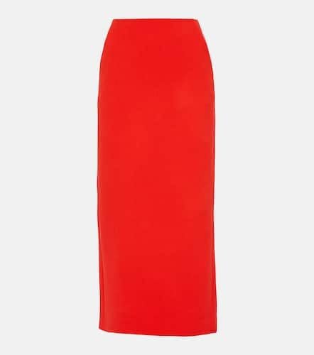 Virgin wool crÃªpe midi skirt - David Koma - Modalova