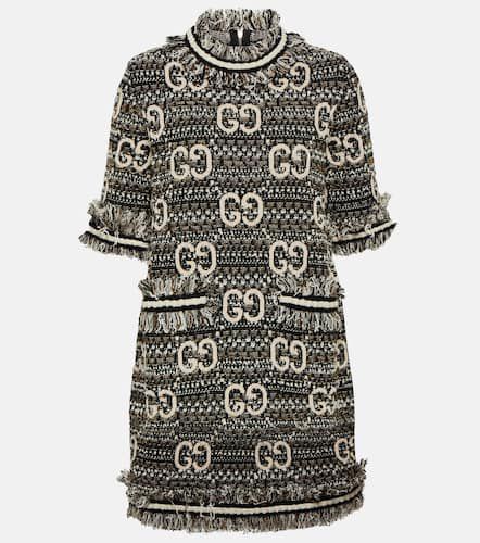 Vestido corto de tweed y lamé con GG - Gucci - Modalova