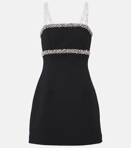 Eva embellished crÃªpe minidress - Rebecca Vallance - Modalova