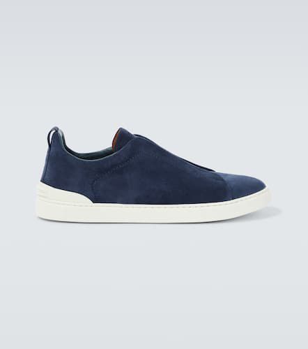 Slip-Ons Triple Stitch aus Veloursleder - Zegna - Modalova