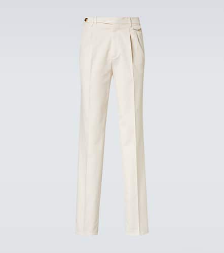 Cotton-blend chinos - Brunello Cucinelli - Modalova