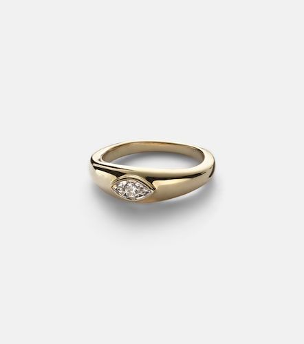Muse 10kt ring with diamonds - Stone and Strand - Modalova