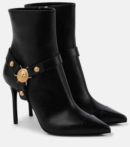 Balmain Eva leather ankle boots - Balmain - Modalova