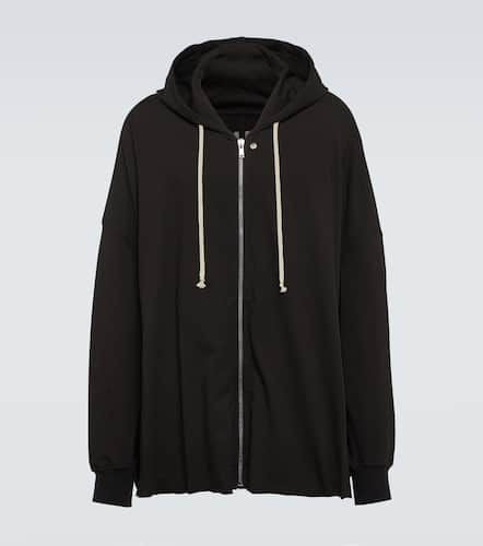 Oversized cotton jersey hoodie - Rick Owens - Modalova