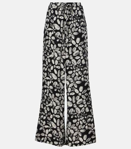 Marni Printed wide-leg pants - Marni - Modalova