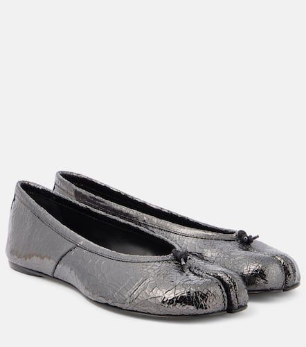 Tabi leather ballet flats - Maison Margiela - Modalova