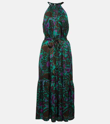 Kareese printed satin midi dress - Velvet - Modalova