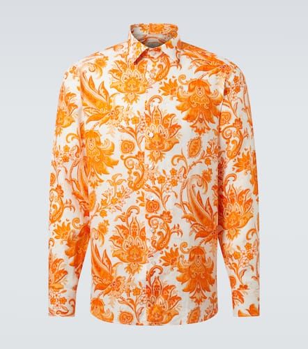 Bedrucktes Hemd Roma aus Leinen - Etro - Modalova
