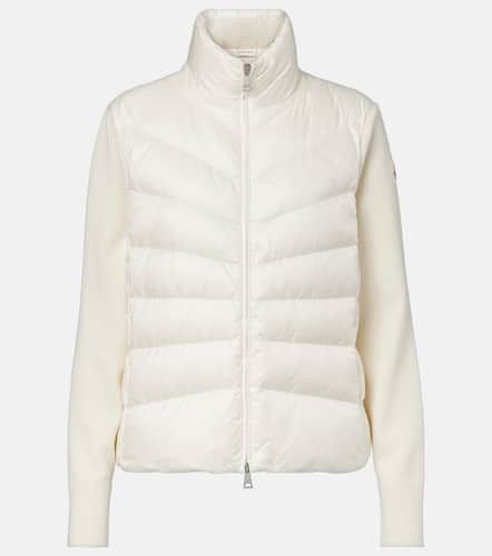 Moncler Down-paneled cardigan - Moncler - Modalova