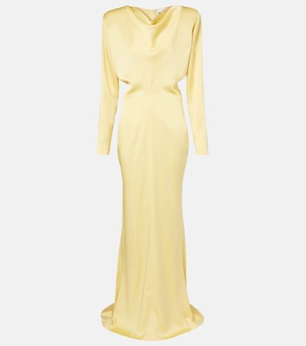 Abito lungo in raso - Stella McCartney - Modalova