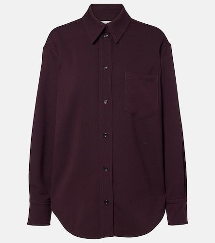 Victoria Beckham Satin pajama shirt - Victoria Beckham - Modalova
