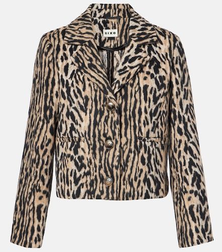Giacca Leila con stampa leopardata - Rixo - Modalova